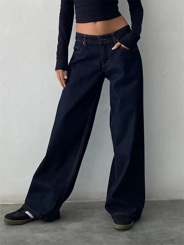 Women's Wide Leg Boyfriend Jeans