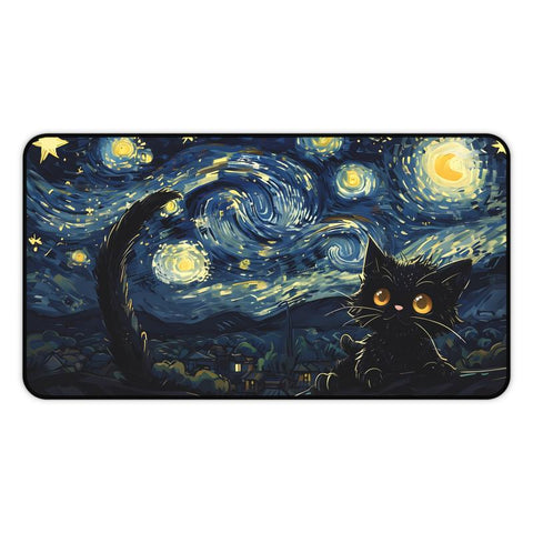 Galactic Whiskers Desk Mat