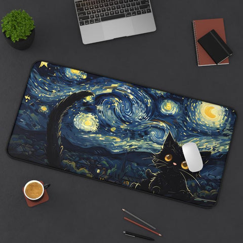 Galactic Whiskers Desk Mat