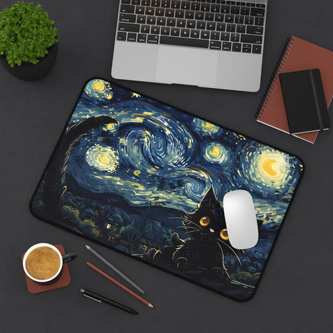 Galactic Whiskers Desk Mat