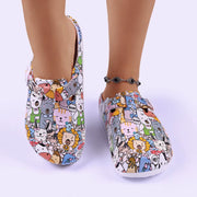 Stylish Flat Sandals Soft Insoles Adjustable Strap Easy-On Comfortable Clog Shoes for Women