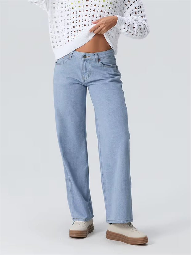 Women's Wide Leg Boyfriend Jeans