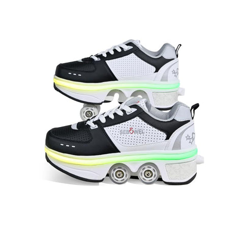 SEBOWEL 2-in-1 Transformer Roller Skates