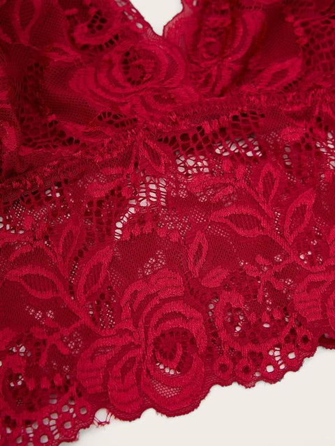 "Floral Lace Comfort Lingerie Set"