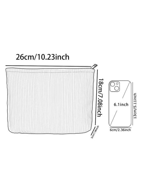 Fashion Lip Print Travel Makeup Bag