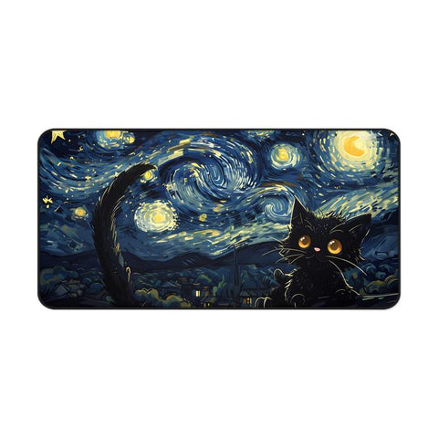 Galactic Whiskers Desk Mat