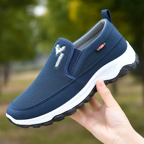 Men Casual Sneakers 2024 Spring New Lightweight Male Tennis Shoes Men Sneakers Soft Mesh Casual Shoes Outdoor Anti-Slip Shoes