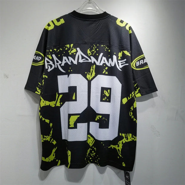 Soccer Jerseys Cactus Jack T-shirt Men Streetwear Loose Breathable Tops Classic Utopia Tour Short Sleeves