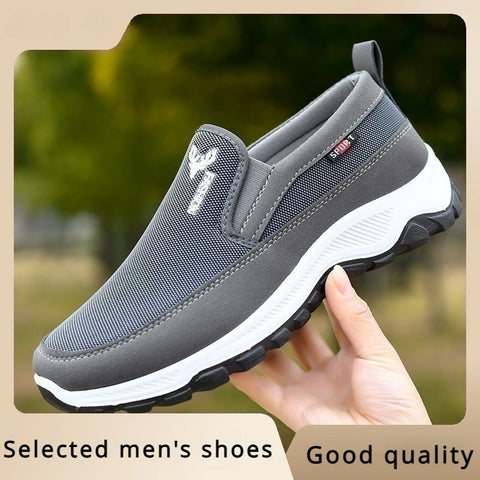 Men Casual Sneakers 2024 Spring New Lightweight Male Tennis Shoes Men Sneakers Soft Mesh Casual Shoes Outdoor Anti-Slip Shoes