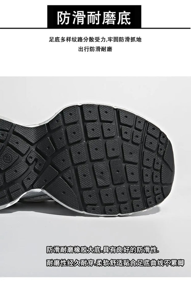 2024 New Breathable Vulcanized Shoes Women Casual Platform Sneakers Summer Thick Bottom Low Top Large jogging shoes