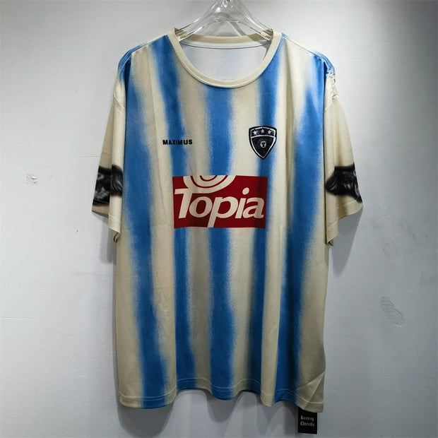 Soccer Jerseys Cactus Jack T-shirt Men Streetwear Loose Breathable Tops Classic Utopia Tour Short Sleeves