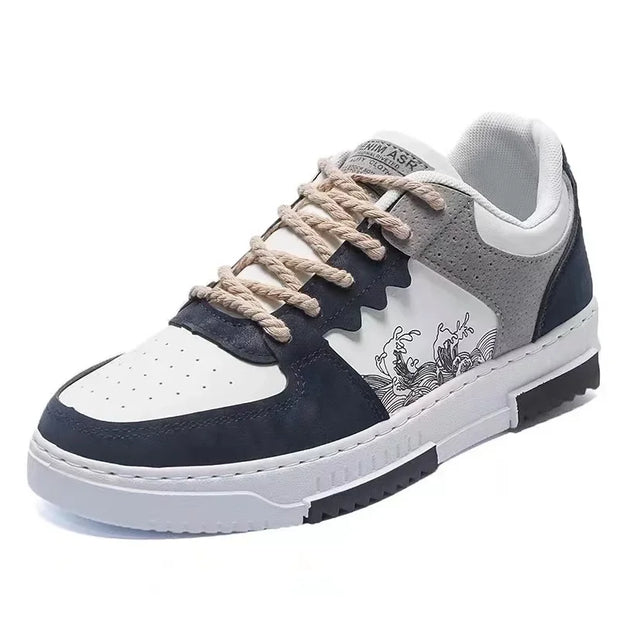 hot sale Students casual sports board shoes Outdoor men's Leisure sneakers  Non-slip thick bottom Men's running shoes