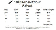 Black Baggy Jeans Women Straight Leg Printed Y2k Pants Female's Harajuku Autumn Clothing