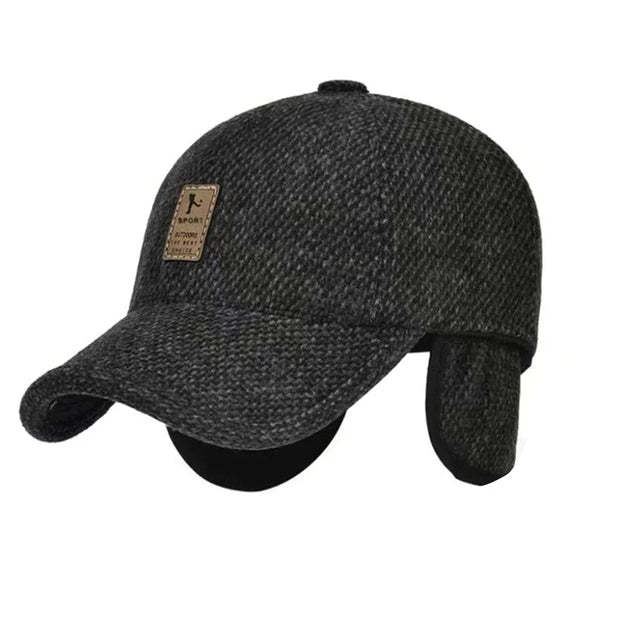 Cotton Hat Men's Hat Autumn And Winter Middle-Aged Dad Cloth Hat Single Old Man Windshield Baseball Hat Sun Hat