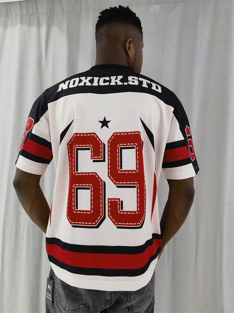 Soccer Jerseys Cactus Jack T-shirt Men Streetwear Loose Breathable Tops Classic Utopia Tour Short Sleeves