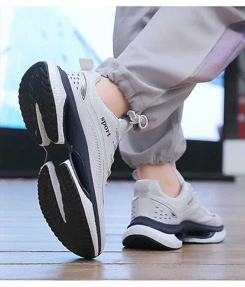 Men Sneakers Running Shoes Women Plus Size Sports Shoes Casual Couple Trainers Shock Tennis Gym Shoes