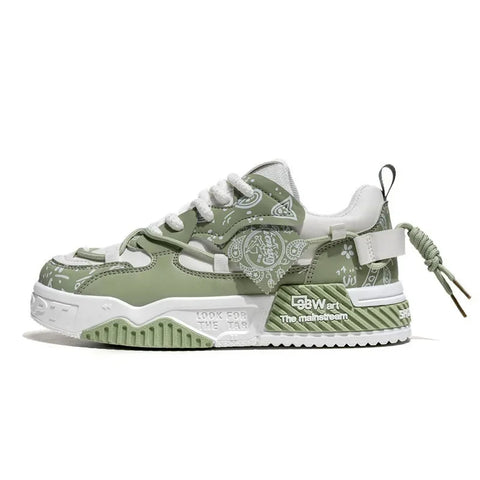 New Spring Trendy Men's Shoes Versatile Casual Board Shoes Men's Niche Original Explosion Style Thick Bottom Sports Shoes