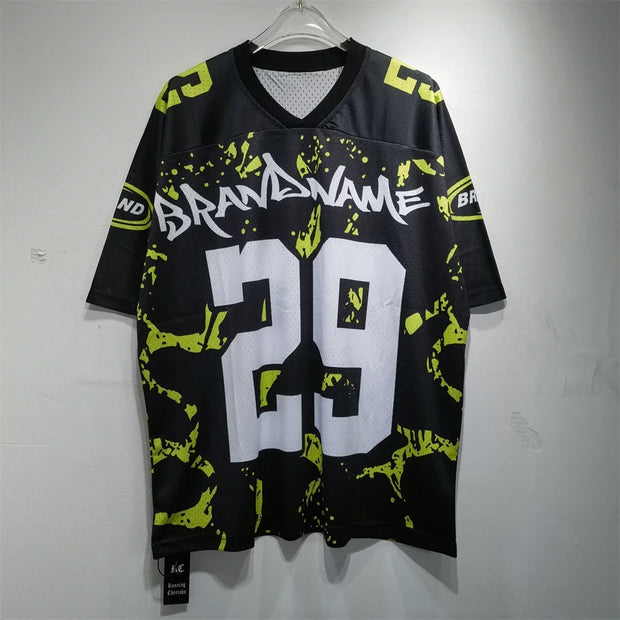 Soccer Jerseys Cactus Jack T-shirt Men Streetwear Loose Breathable Tops Classic Utopia Tour Short Sleeves