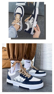 hot sale Students casual sports board shoes Outdoor men's Leisure sneakers  Non-slip thick bottom Men's running shoes