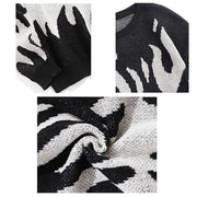 Fashion Clothing Men's Sweater O-neck Autumn Winter Vintage Popular Long Sleeve Loose Y2k Streetwear For Men Pullovers Sweater