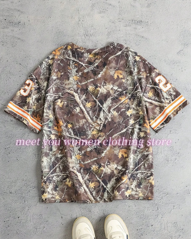 Women Los Angeles Number 23 Print T-shirts Female Summer Basic V-neck Tees Casual Retro Streetwear Ladies Tees Plus Size Tops
