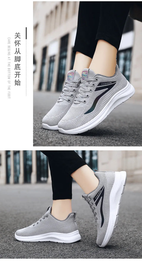 shoes women 2024 spring and autumn new foreign trade women's shoes hot shoes soft sole casual sports shoes