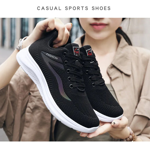 shoes women 2024 spring and autumn new foreign trade women's shoes hot shoes soft sole casual sports shoes