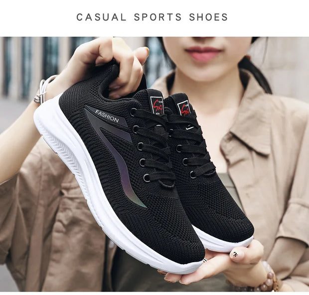 shoes women 2024 spring and autumn new foreign trade women's shoes hot shoes soft sole casual sports shoes