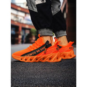 Mens Athletic Shoes with Shock Cushioning Cup Insole Breathable Zipper Design Enhanced Fasticity for Optimal Comfort in Sports