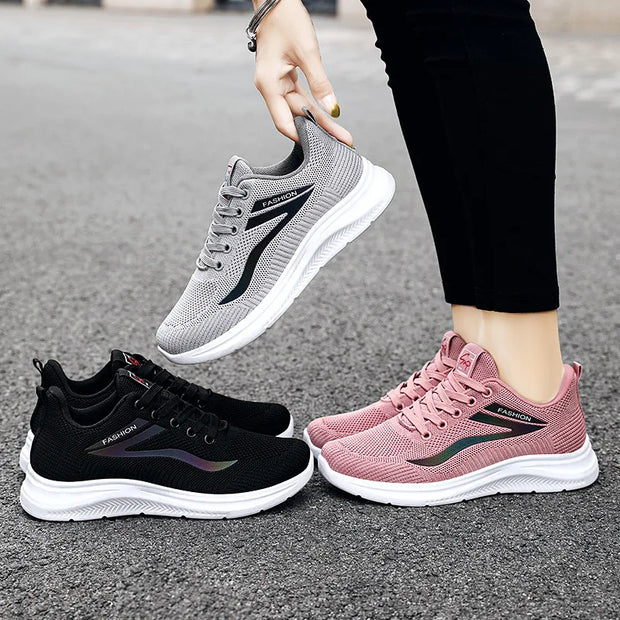 shoes women 2024 spring and autumn new foreign trade women's shoes hot shoes soft sole casual sports shoes