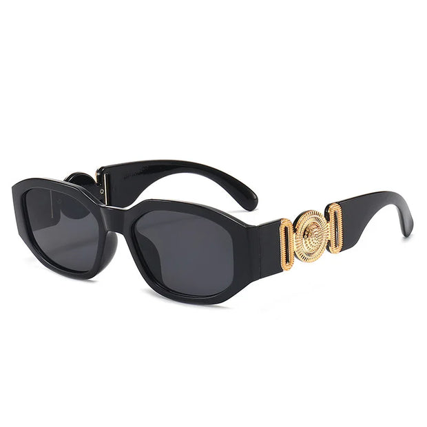 A Pair of PC Men and Women with the New High-value Retro Sunglasses Fashion Sunglasses Online Celebrity with CAT'S Eye