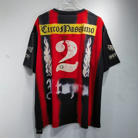 Soccer Jerseys Cactus Jack T-shirt Men Streetwear Loose Breathable Tops Classic Utopia Tour Short Sleeves