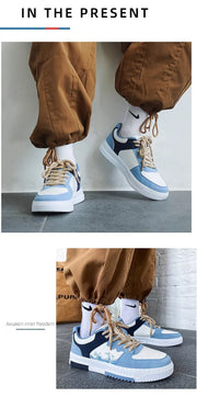 hot sale Students casual sports board shoes Outdoor men's Leisure sneakers  Non-slip thick bottom Men's running shoes