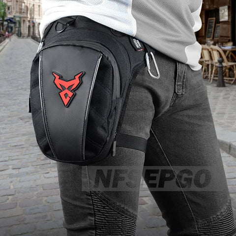 Motorcycle Leg Bag Waterproof Thigh Belt Hip Hum Messenger Waist Bag Travel Tour Riding Fanny Pack Men Women Tactical Travel Bag