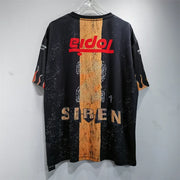 Soccer Jerseys Cactus Jack T-shirt Men Streetwear Loose Breathable Tops Classic Utopia Tour Short Sleeves