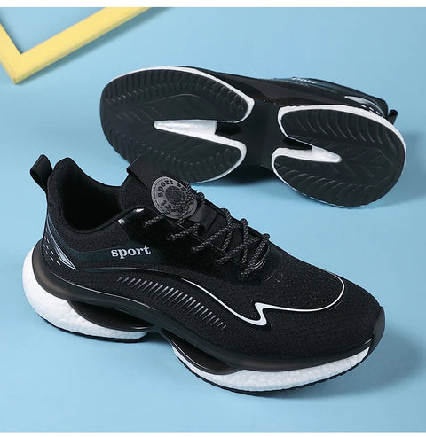Men Sneakers Running Shoes Women Plus Size Sports Shoes Casual Couple Trainers Shock Tennis Gym Shoes