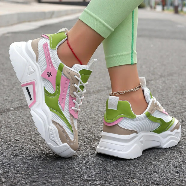Women Sneakers Outdoor Breathable Designer Shoes Women Fashion Anti-slip Lightweight Platform Sneakers Women Zapatos De Mujer