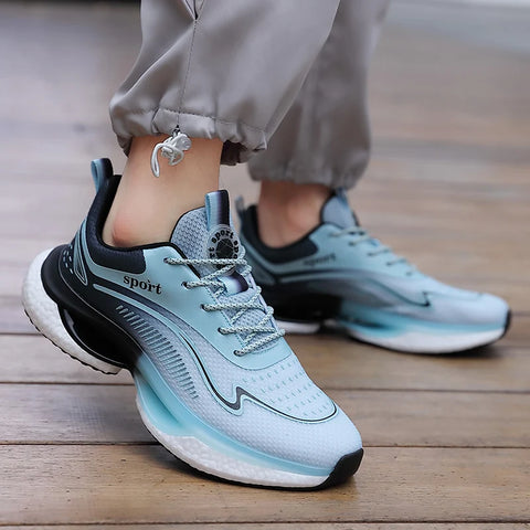 Men Sneakers Running Shoes Women Plus Size Sports Shoes Casual Couple Trainers Shock Tennis Gym Shoes