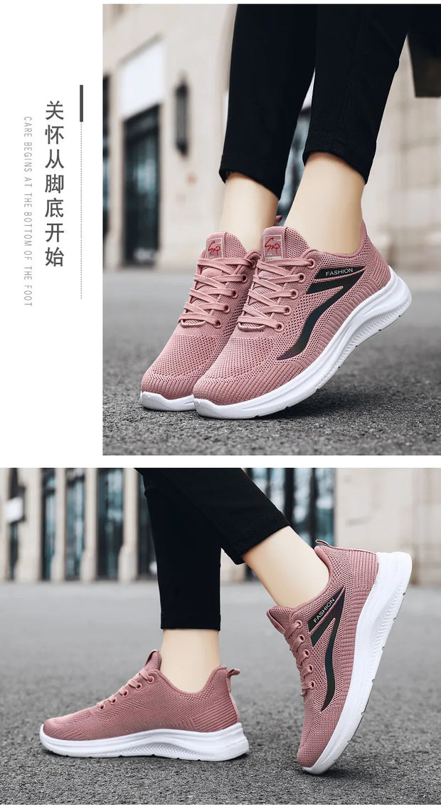 shoes women 2024 spring and autumn new foreign trade women's shoes hot shoes soft sole casual sports shoes