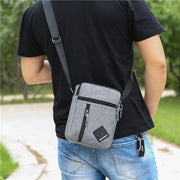 Oxford Cloth Minimalist Chest Bag, Cross-Border Outdoor Leisure Men's Shoulder Bag, New Portable Crossbody Bag