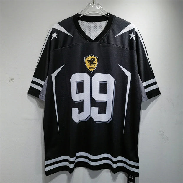 Soccer Jerseys Cactus Jack T-shirt Men Streetwear Loose Breathable Tops Classic Utopia Tour Short Sleeves