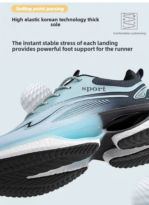 Men Sneakers Running Shoes Women Plus Size Sports Shoes Casual Couple Trainers Shock Tennis Gym Shoes