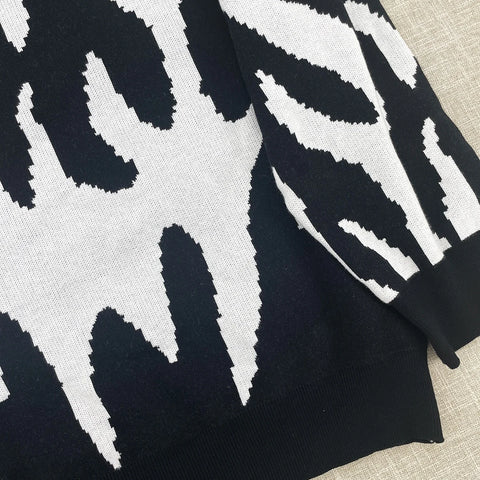 Fashion Clothing Men's Sweater O-neck Autumn Winter Vintage Popular Long Sleeve Loose Y2k Streetwear For Men Pullovers Sweater