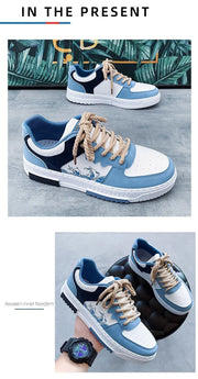 hot sale Students casual sports board shoes Outdoor men's Leisure sneakers  Non-slip thick bottom Men's running shoes