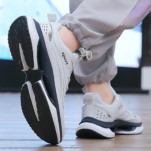 Men Sneakers Running Shoes Women Plus Size Sports Shoes Casual Couple Trainers Shock Tennis Gym Shoes