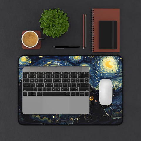 Galactic Whiskers Desk Mat