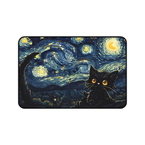 Galactic Whiskers Desk Mat
