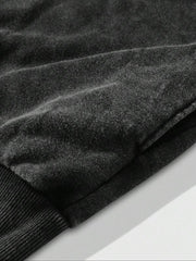  Street Fashion Casual Loose Long Sleeve Hooded Outerwear for Daily Wear