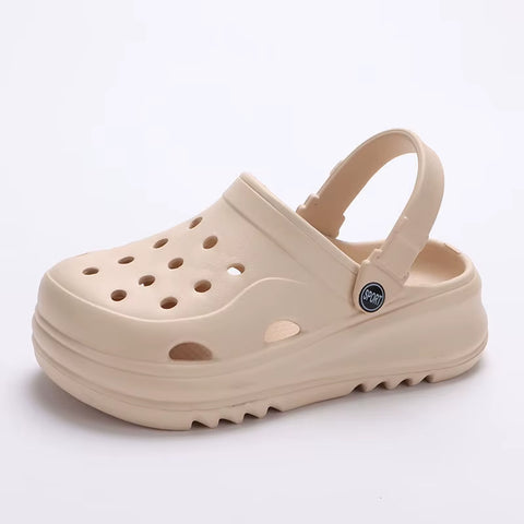 Chunky Platform Clogs Shoes for Women Thick Bottom Non Slip Beach Sandals Woman Summer 2024 Fashion Wedges EVA Sandals Slippers