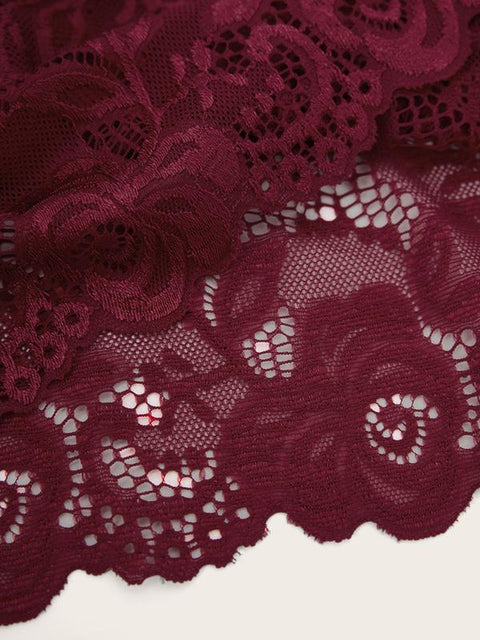 "Floral Lace Comfort Lingerie Set"